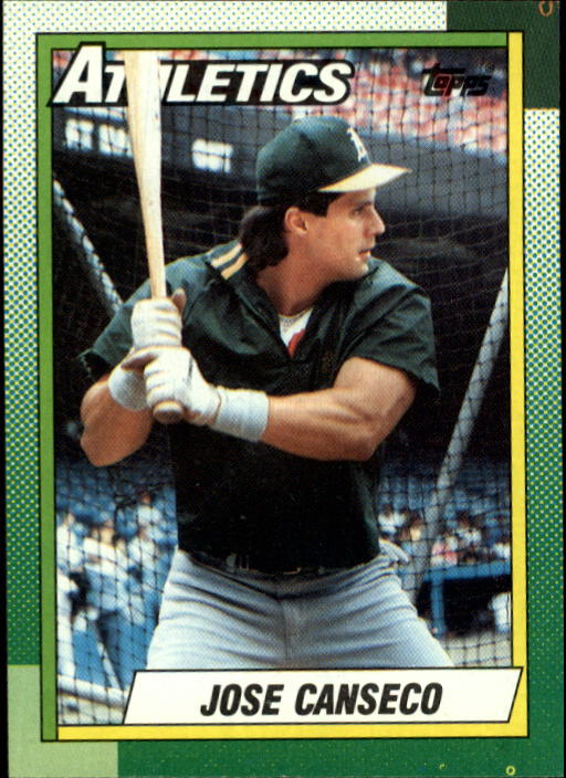 1990 Topps #250 Jose Canseco - NM-MT - Cards And Stuff | Beckett ...