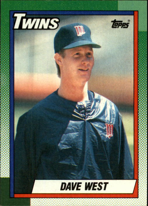 1990 Topps #357 Dave West