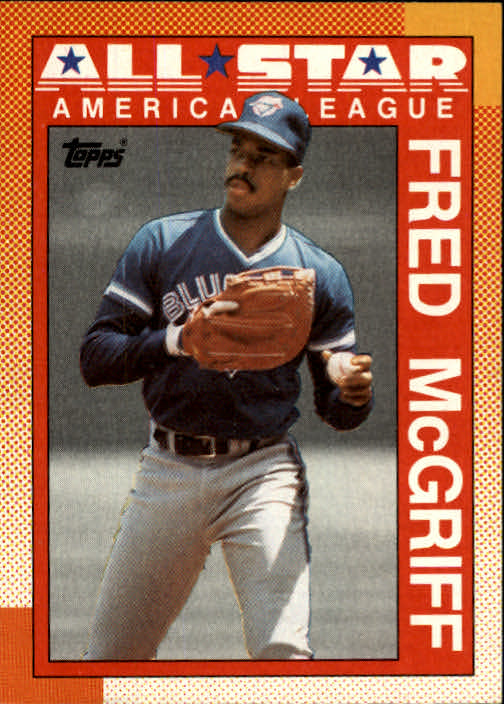 1990 Topps #385 Fred McGriff AS