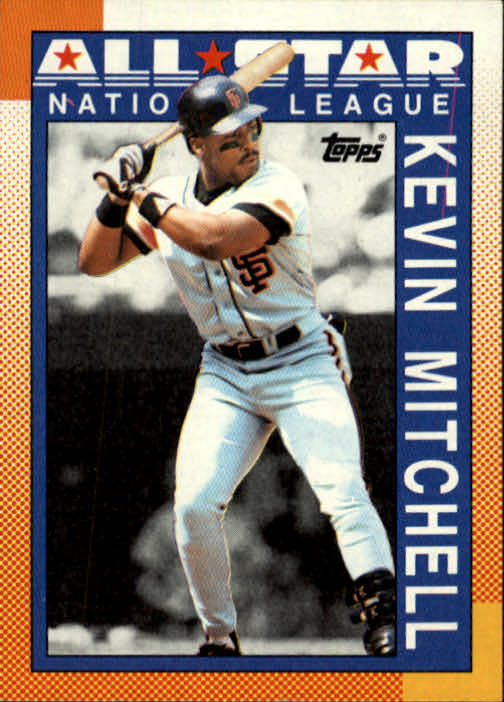 1990 Topps #401 Kevin Mitchell AS