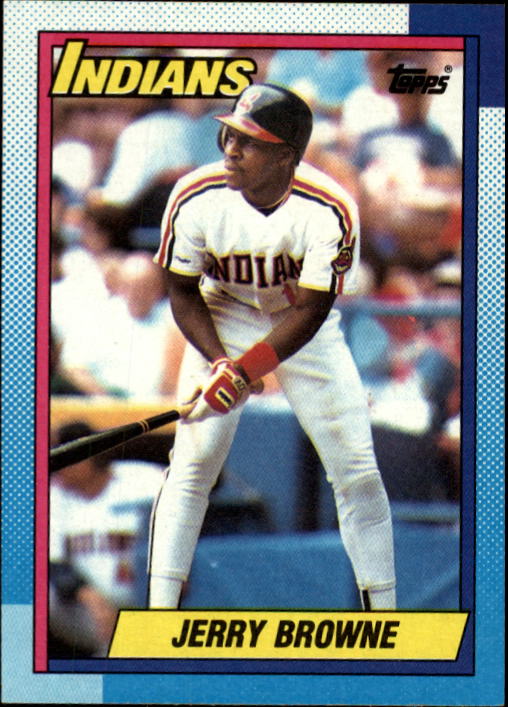 1990 Topps #442 Jerry Browne