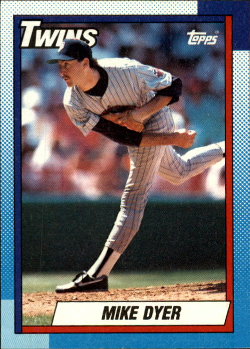 1990 Topps #576 Mike Dyer RC
