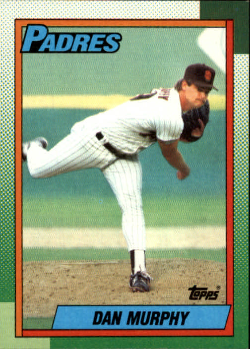 1990 Topps #572 GREG HARRIS San Diego Padres