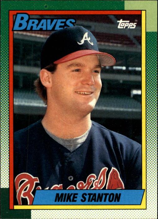 1990 Topps #694 Mike Stanton RC