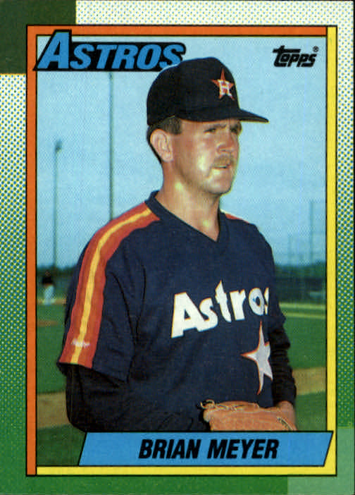  1990 Topps # 534 Louie Meadows Houston Astros