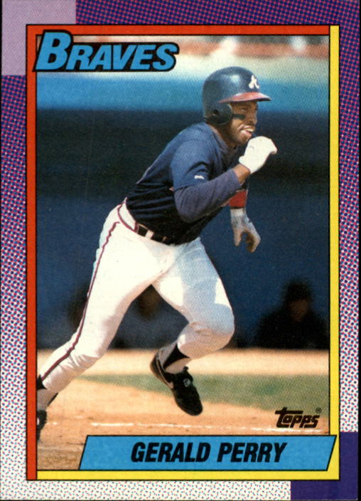 1990 Topps #792 Gerald Perry