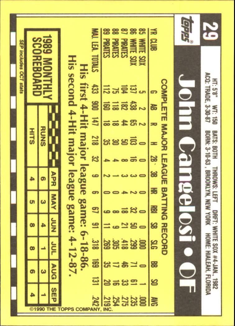 A6509- 1990 Topps Tiffany BB Karten 1-250 + Rookies -du Pick- 15 + Free US - Bild 41 von 421