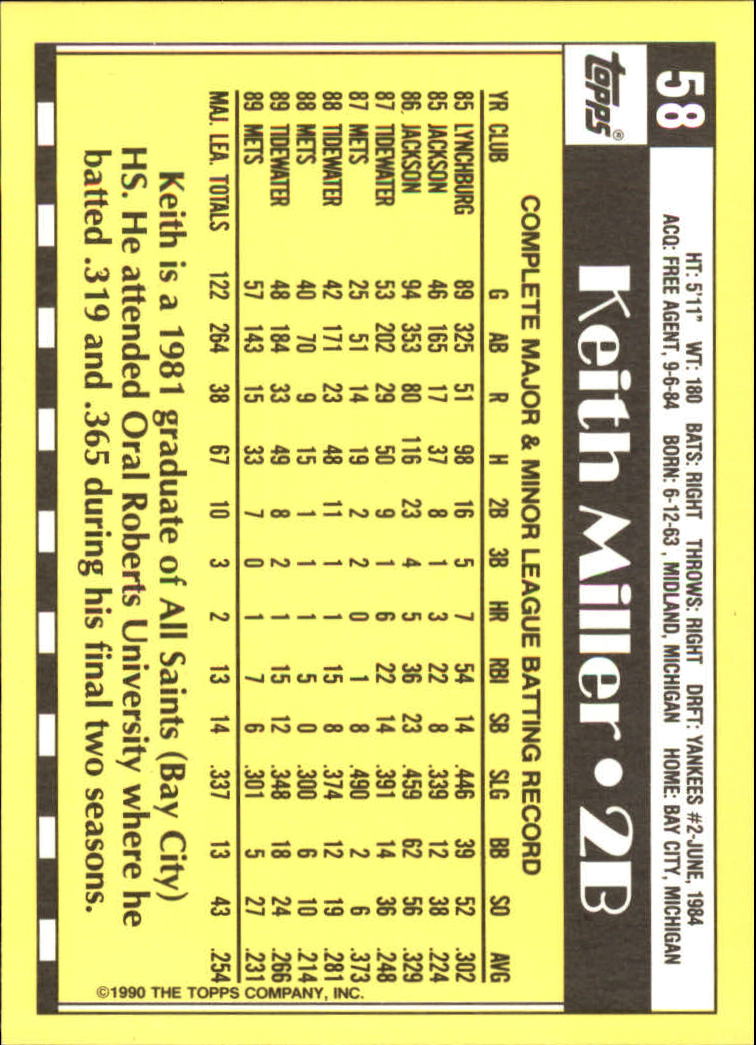A6509- 1990 Topps Tiffany BB Karten 1-250 + Rookies -du Pick- 15 + Free US - Bild 93 von 421