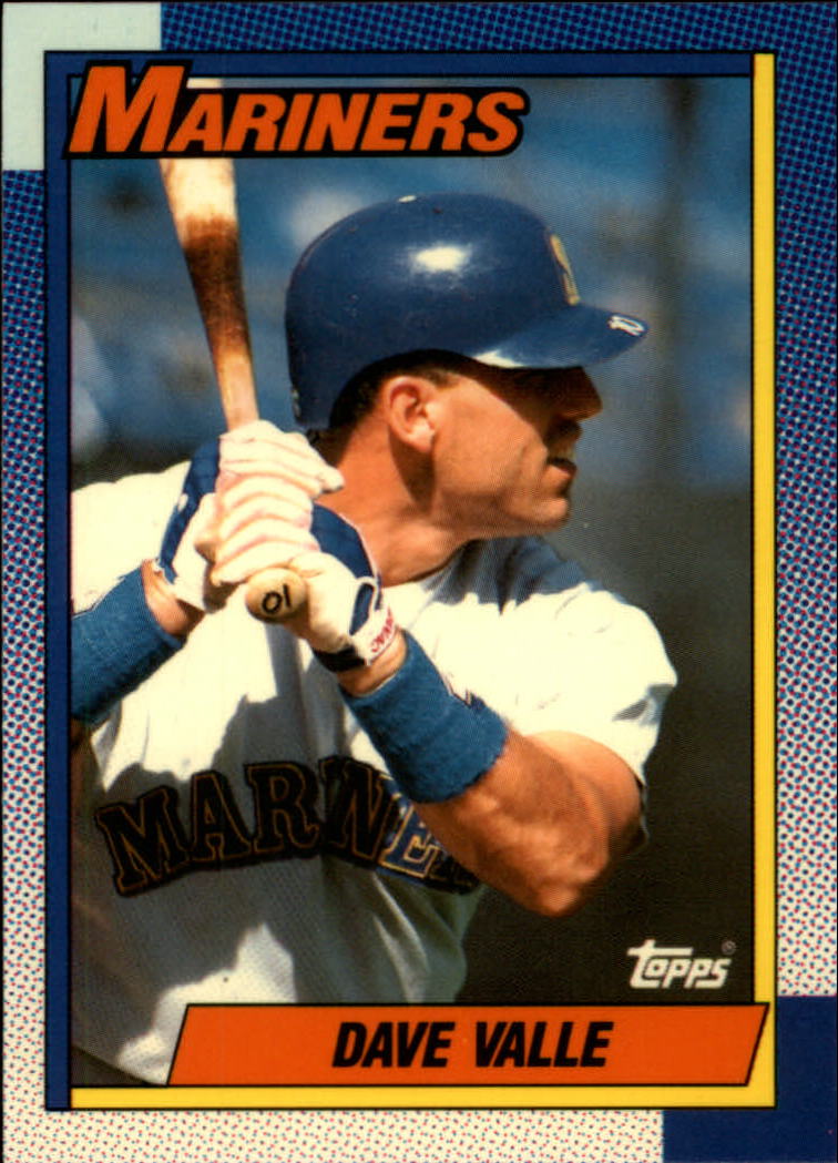 1990 Topps Tiffany #76 Dave Valle