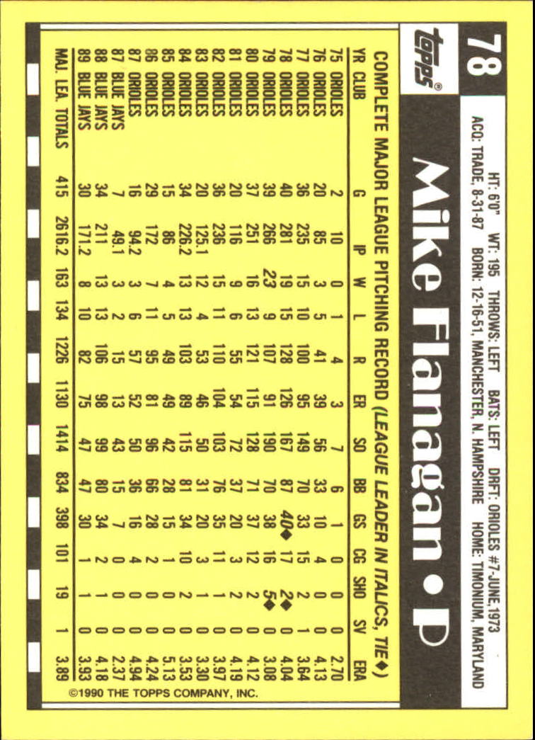 A6509- 1990 Topps Tiffany BB Karten 1-250 + Rookies -du Pick- 15 + Free US - Bild 129 von 421