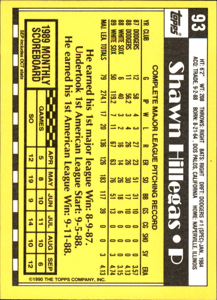 A6509- 1990 Topps Tiffany BB Karten 1-250 + Rookies -du Pick- 15 + Free US - Bild 159 von 421