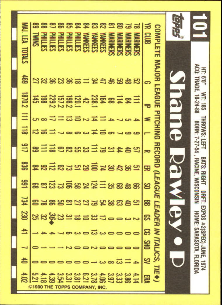 A6509- 1990 Topps Tiffany BB Karten 1-250 + Rookies -du Pick- 15 + Free US - Bild 171 von 421