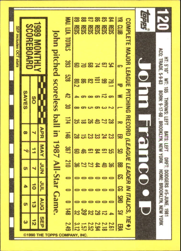 A6509- 1990 Topps Tiffany BB Karten 1-250 + Rookies -du Pick- 15 + Free US - Bild 207 von 421