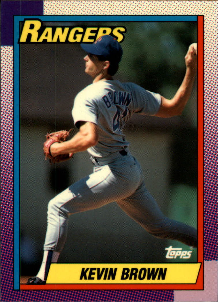 1990 Topps Tiffany #136 Kevin Brown