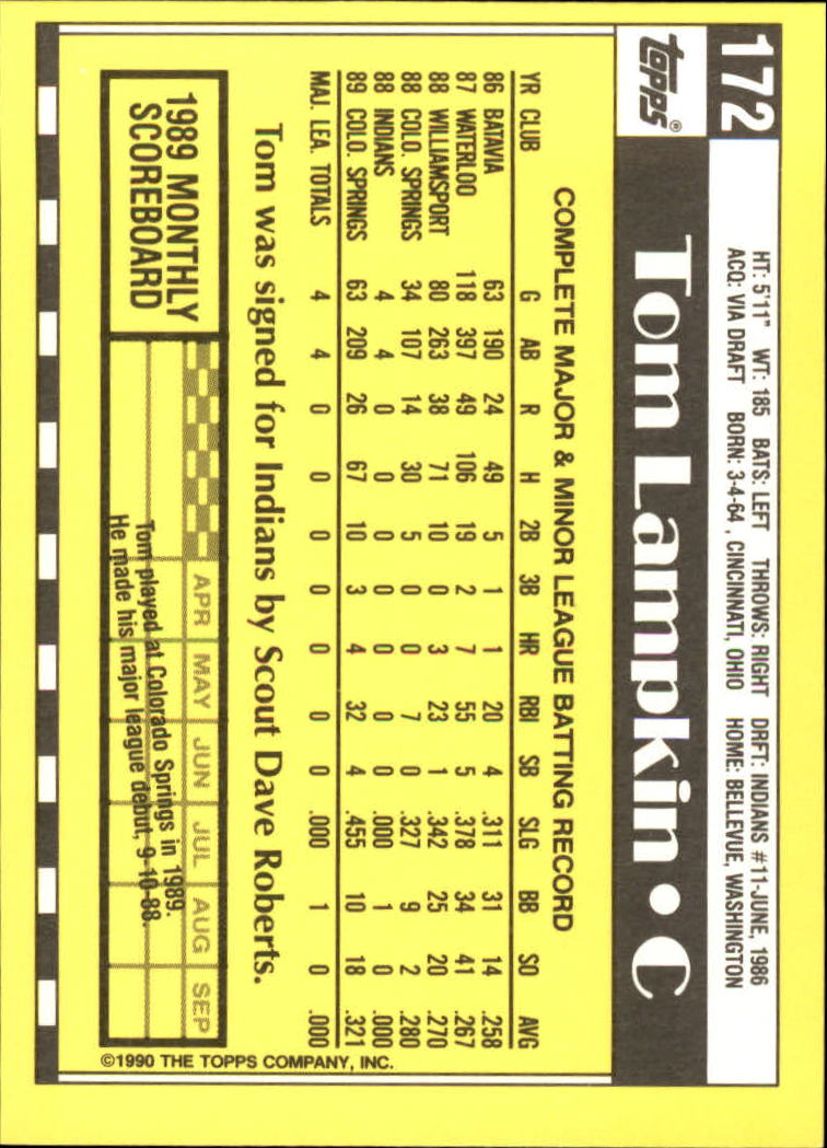 A6509- 1990 Topps Tiffany BB Karten 1-250 + Rookies -du Pick- 15 + Free US - Bild 287 von 421