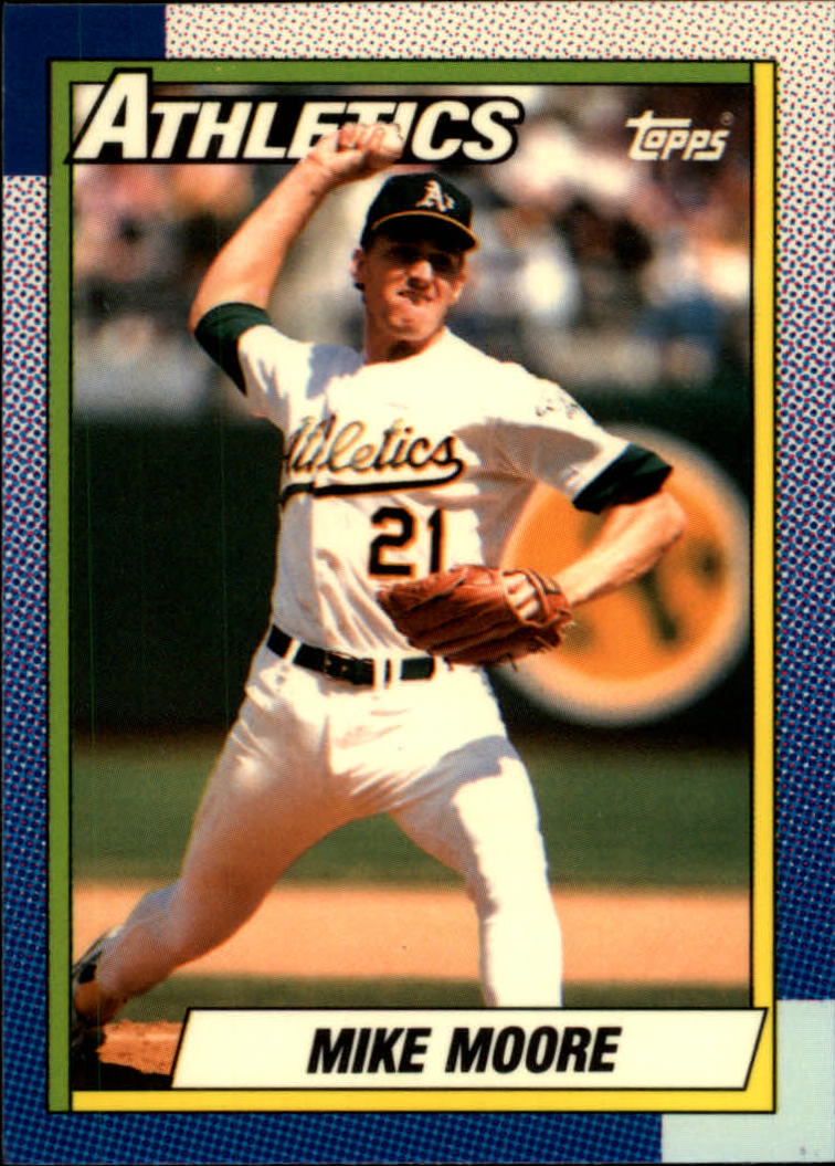1990 Topps Tiffany #175 Mike Moore