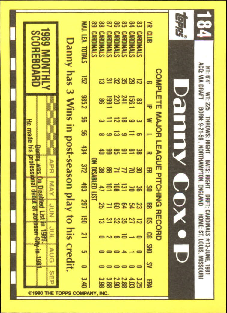 A6509- 1990 Topps Tiffany BB Karten 1-250 + Rookies -du Pick- 15 + Free US - Bild 309 von 421