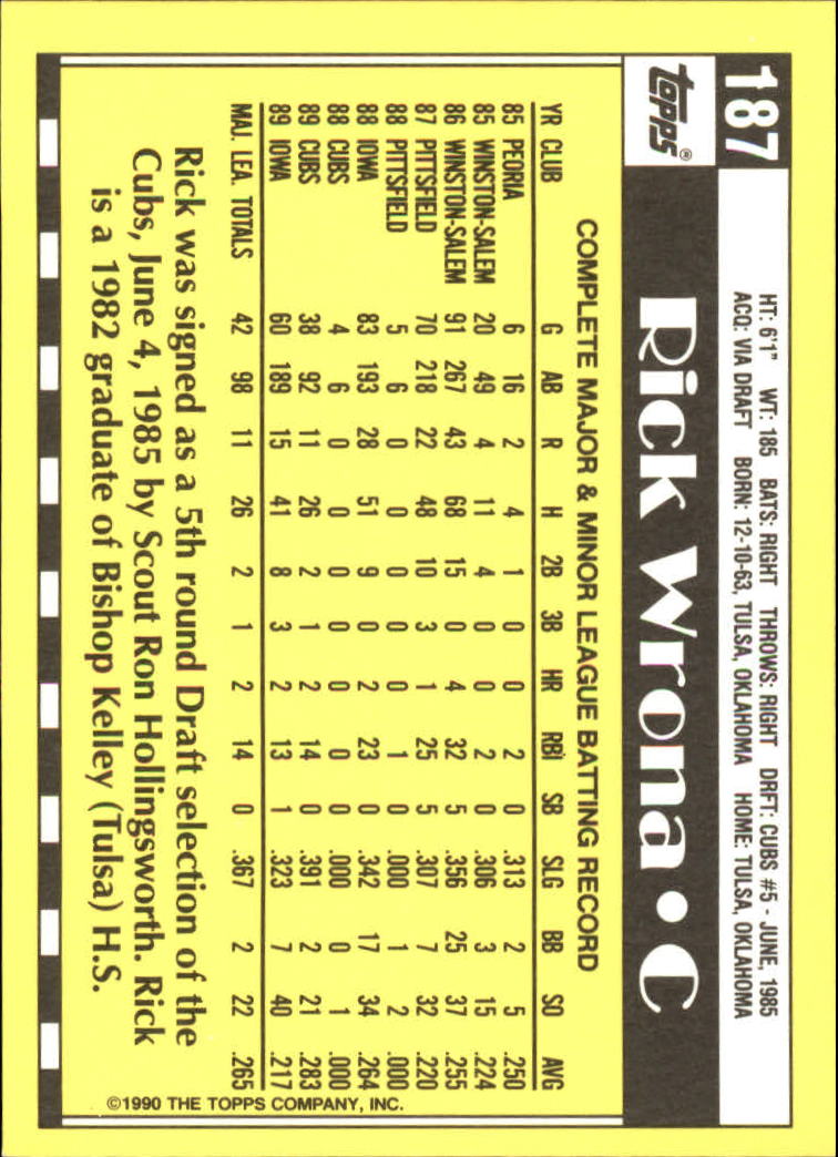 A6509- 1990 Topps Tiffany BB Karten 1-250 + Rookies -du Pick- 15 + Free US - Bild 315 von 421