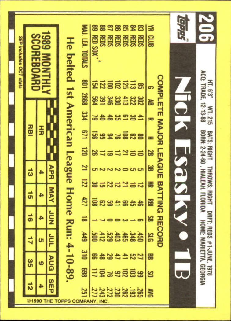 A6509- 1990 Topps Tiffany BB Karten 1-250 + Rookies -du Pick- 15 + Free US - Bild 351 von 421