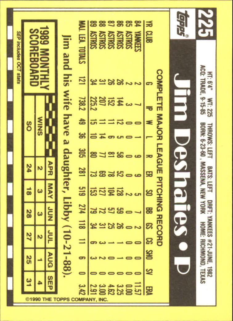 A6509- 1990 Topps Tiffany BB Karten 1-250 + Rookies -du Pick- 15 + Free US - Bild 381 von 421