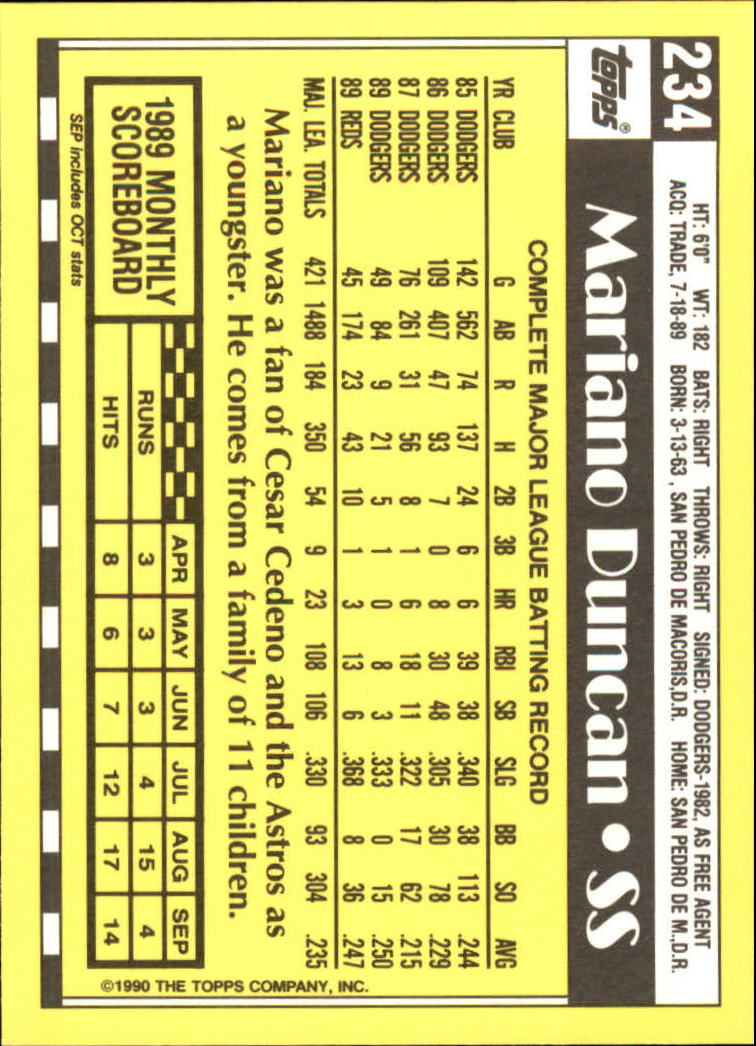A6509- 1990 Topps Tiffany BB Karten 1-250 + Rookies -du Pick- 15 + Free US - Bild 397 von 421