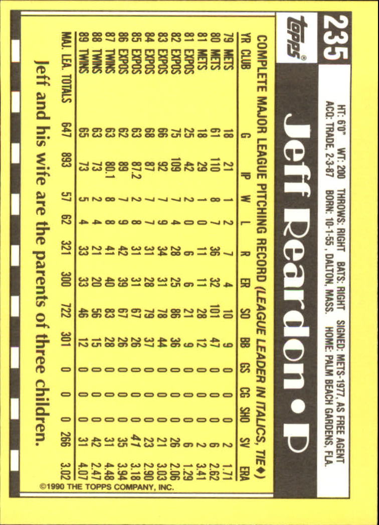 A6509- 1990 Topps Tiffany BB Karten 1-250 + Rookies -du Pick- 15 + Free US - Bild 399 von 421