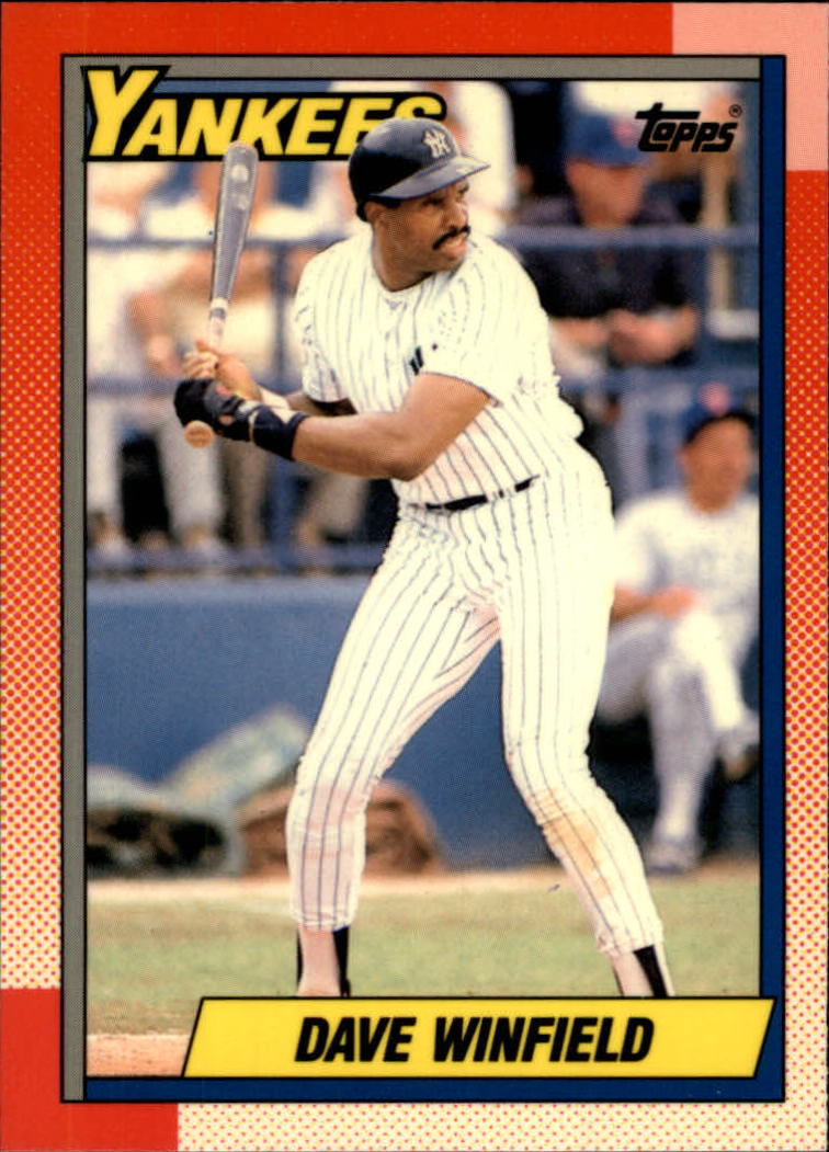 1990 Topps Tiffany #380 Dave Winfield