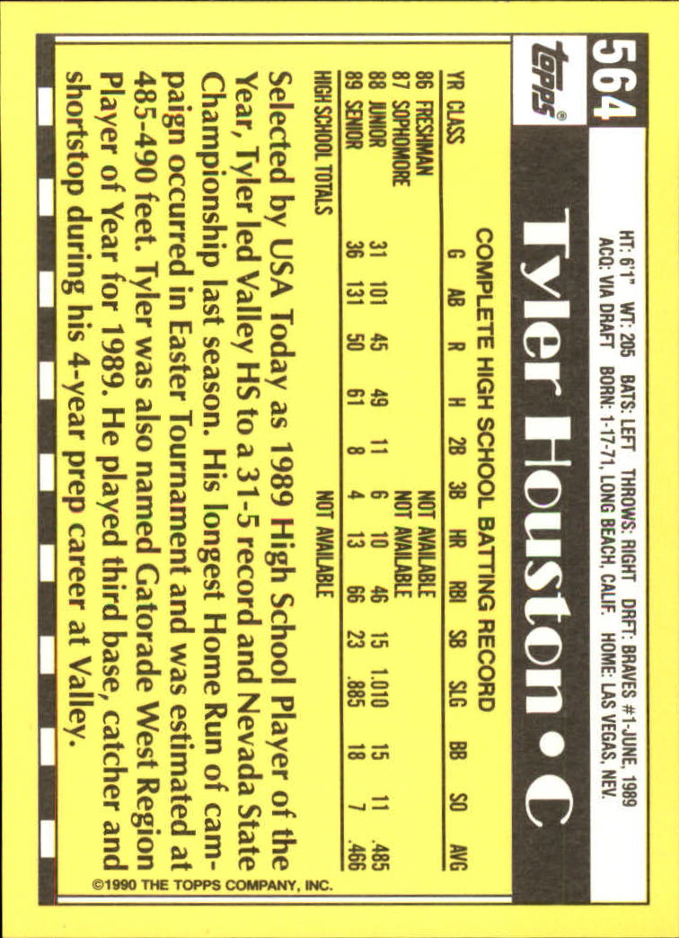 A6509- 1990 Topps Tiffany BB Cards 501-750 +Rookies -You Pick- 15+ FREE US SHIP - Picture 113 of 429