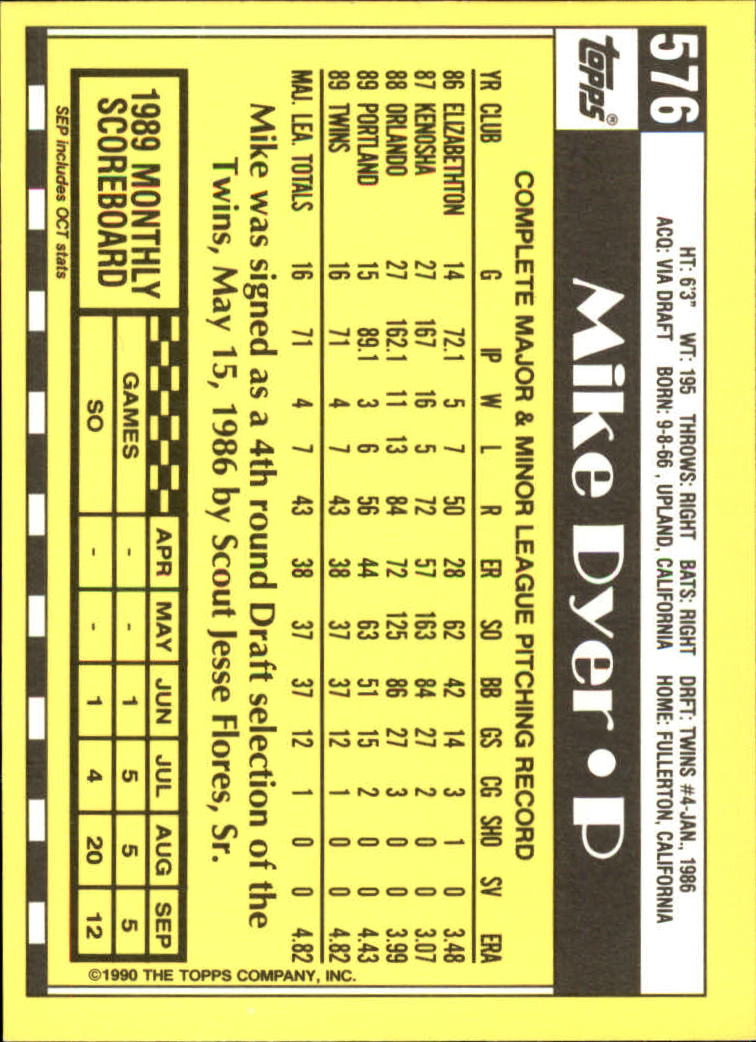 A6509- 1990 Topps Tiffany BB Cards 501-750 +Rookies -You Pick- 15+ FREE US SHIP - Picture 131 of 429