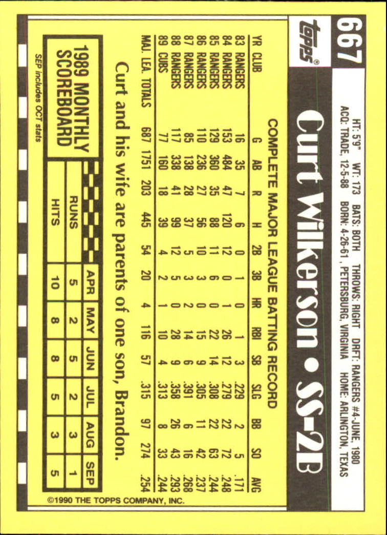 A6509- 1990 Topps Tiffany BB Cards 501-750 +Rookies -You Pick- 15+ FREE US SHIP - Picture 293 of 429