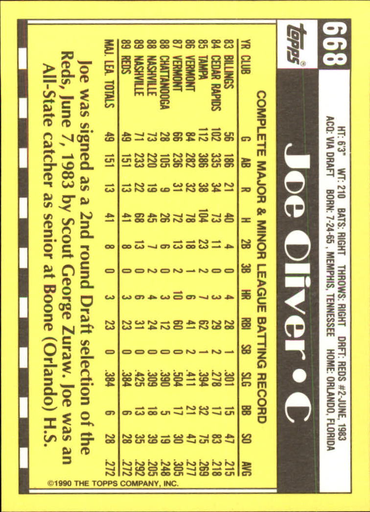 A6509- 1990 Topps Tiffany BB Cards 501-750 +Rookies -You Pick- 15+ FREE US SHIP - Picture 295 of 429