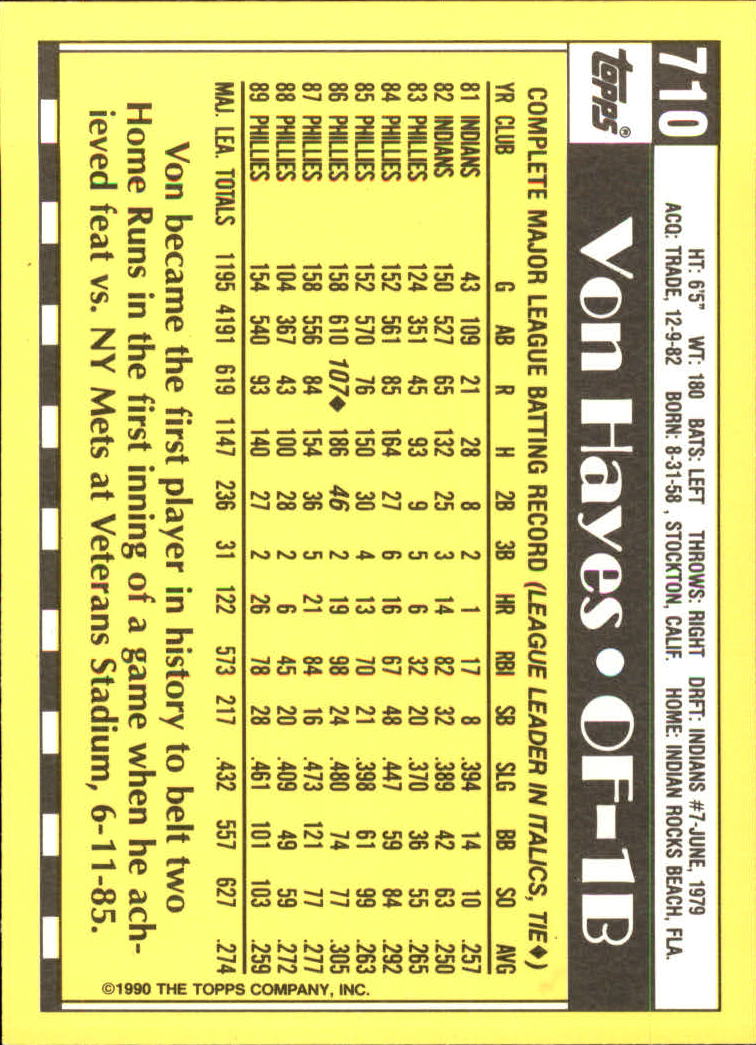 A6509- 1990 Topps Tiffany BB Cards 501-750 +Rookies -You Pick- 15+ FREE US SHIP - Picture 361 of 429