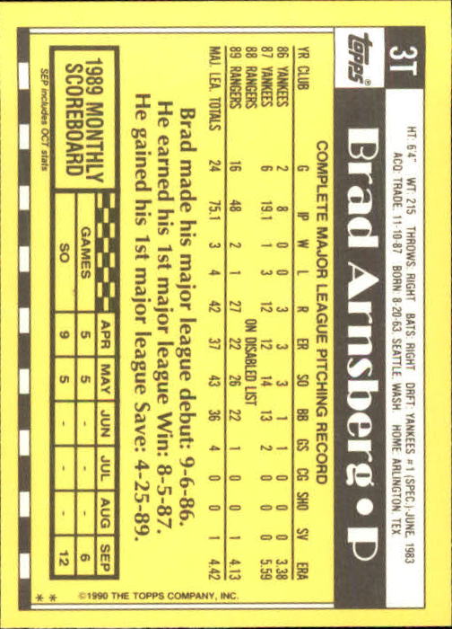 A1199- 1990 Topps Traded BB Karten 1-132 + Rookies -du Pick- 15 + Gratis US - Bild 7 von 265