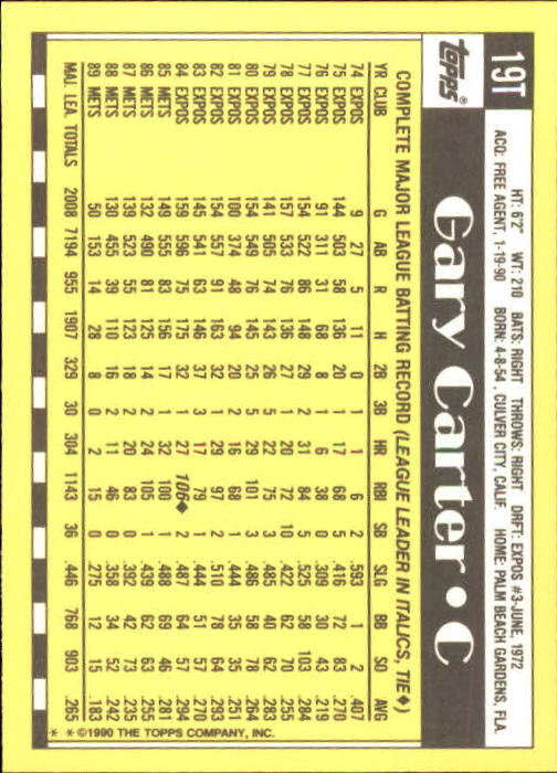 A1199- 1990 Topps Traded BB Karten 1-132 + Rookies -du Pick- 15 + Gratis US - Bild 39 von 265