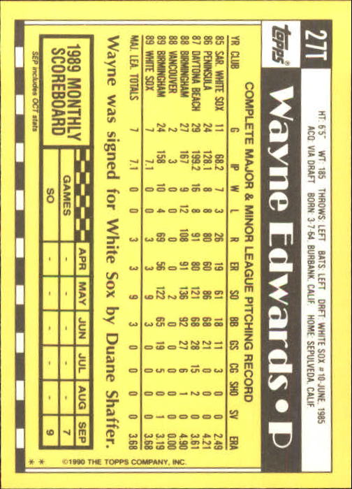 A1199- 1990 Topps Traded BB Karten 1-132 + Rookies -du Pick- 15 + Gratis US - Bild 55 von 265