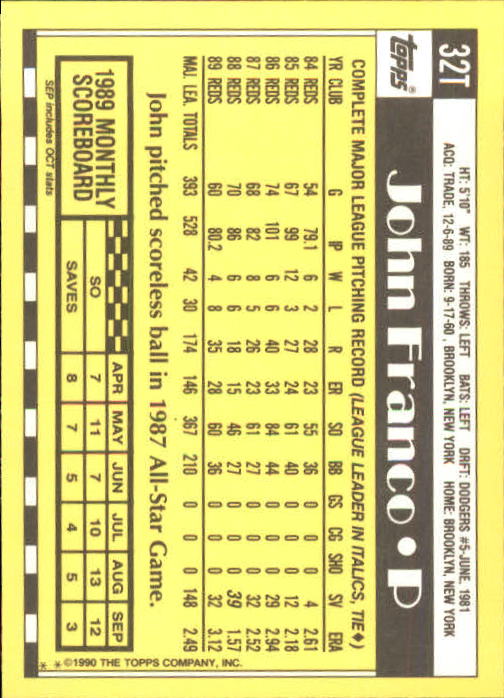 A1199- 1990 Topps Traded BB Karten 1-132 + Rookies -du Pick- 15 + Gratis US - Bild 65 von 265