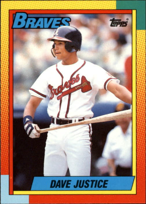 1990 Topps Traded #48T David Justice RC