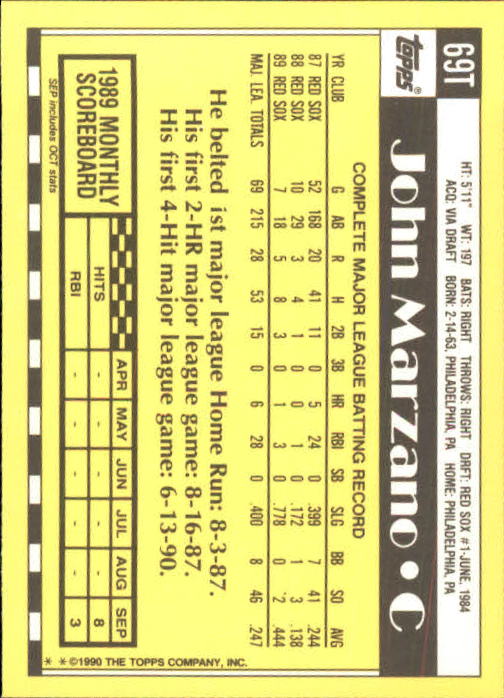 A1199- 1990 Topps Traded BB Karten 1-132 + Rookies -du Pick- 15 + Gratis US - Bild 139 von 265