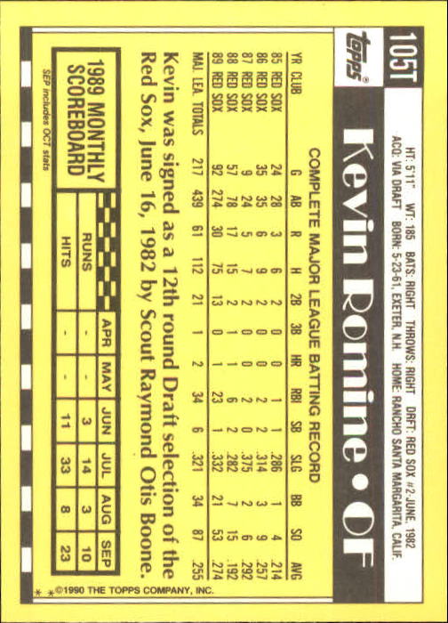 A1199- 1990 Topps Traded BB Karten 1-132 + Rookies -du Pick- 15 + Gratis US - Bild 211 von 265