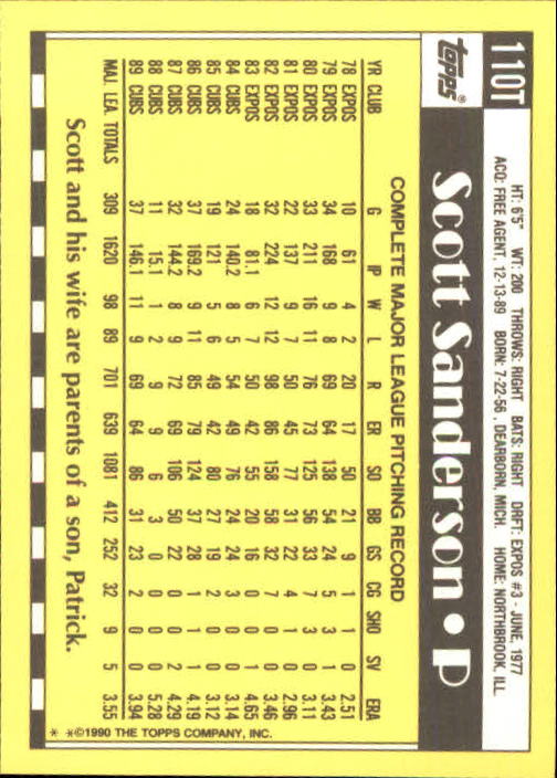 A1199- 1990 Topps Traded BB Karten 1-132 + Rookies -du Pick- 15 + Gratis US - Bild 221 von 265