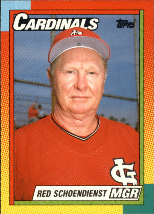 1990 Topps Traded #113T Red Schoendienst MG