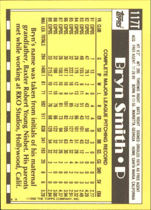 A1199- 1990 Topps Traded BB Karten 1-132 + Rookies -du Pick- 15 + Gratis US - Bild 235 von 265