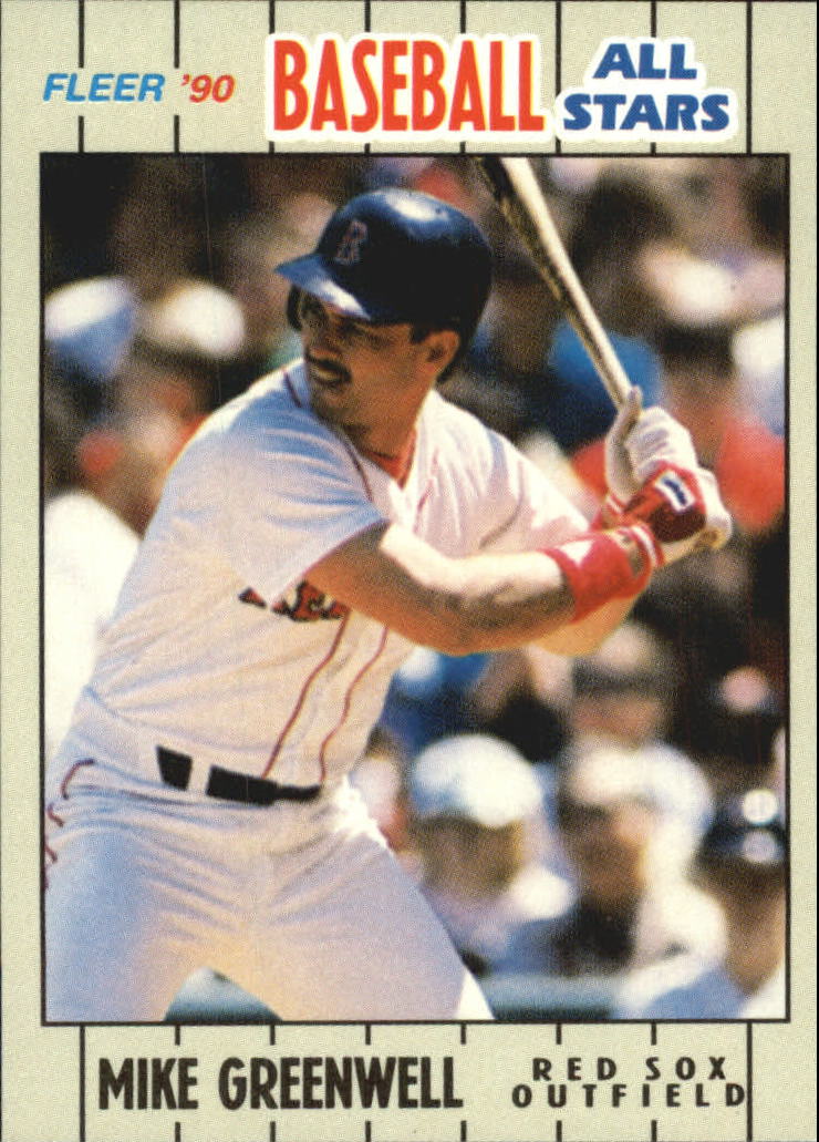 1990 Score #345 Mike Greenwell - NM