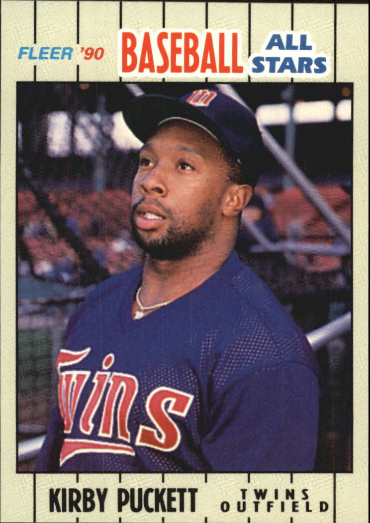 1990 Fleer Baseball All-Stars #29 Kirby Puckett