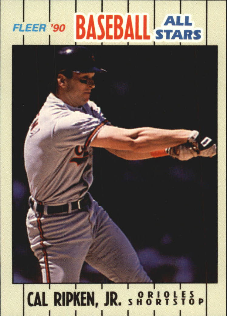 1990 Fleer Baseball All-Stars #30 Cal Ripken