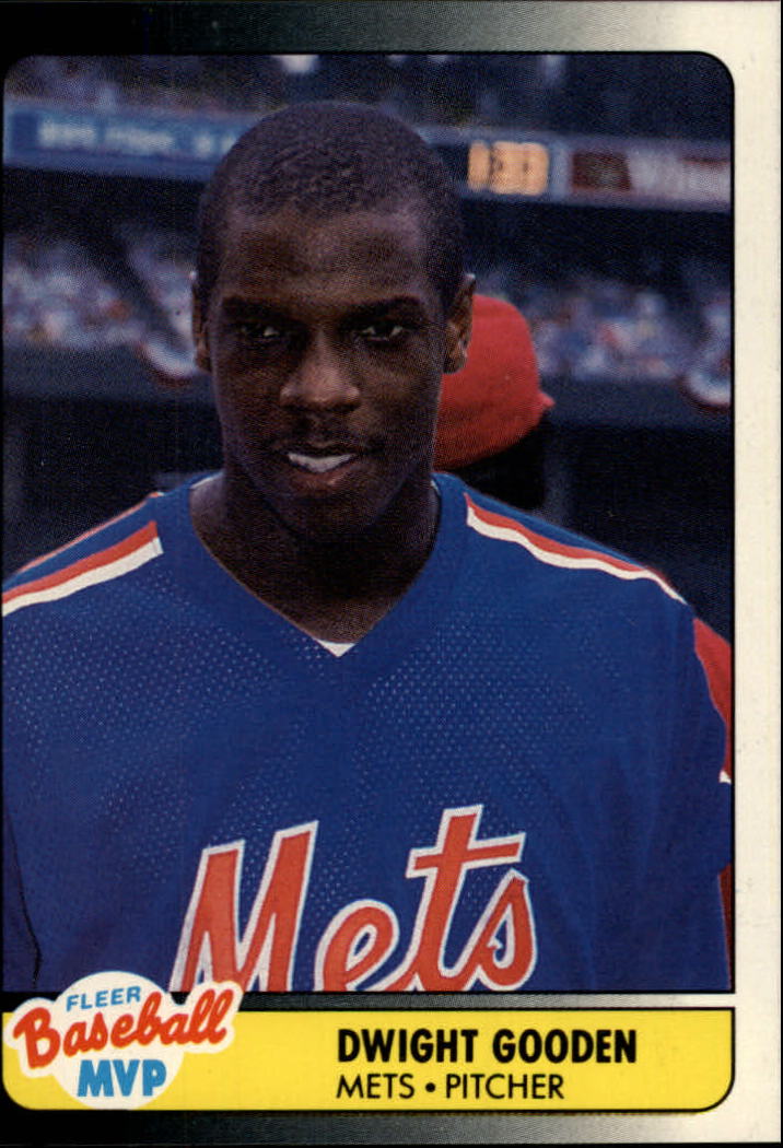1990 Fleer Baseball MVP's 12 Dwight Gooden NMMT