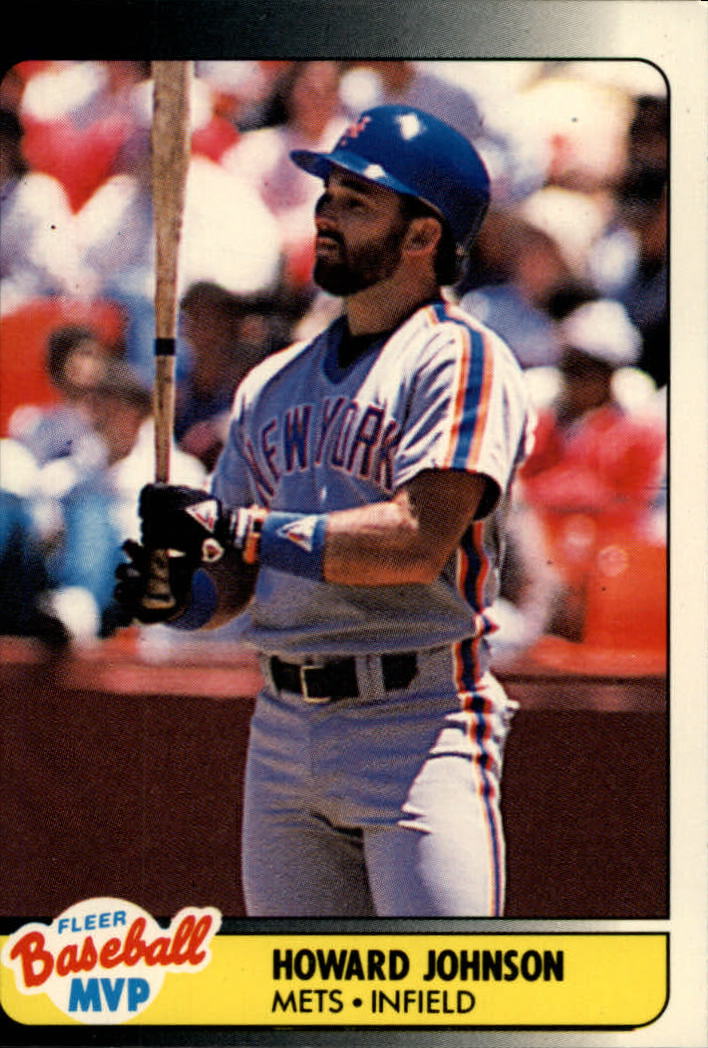 1990 Fleer Baseball MVP's #22 Howard Johnson