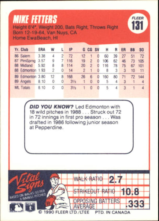 A4432- 1990 Fleer Canadian Baseball Card #s 1-250 -You Pick- 15+ FREE US SHIP - Picture 47 of 173