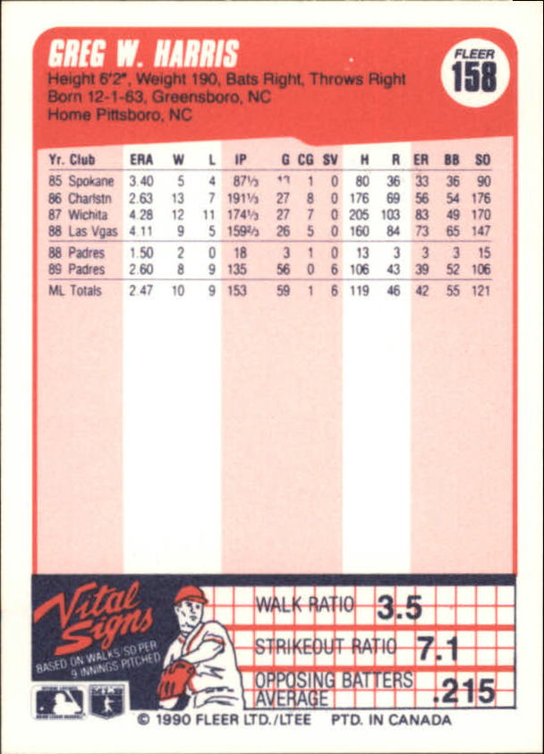 A4432- 1990 Fleer Canadian Baseball Card #s 1-250 -You Pick- 15+ FREE US SHIP - Picture 77 of 173