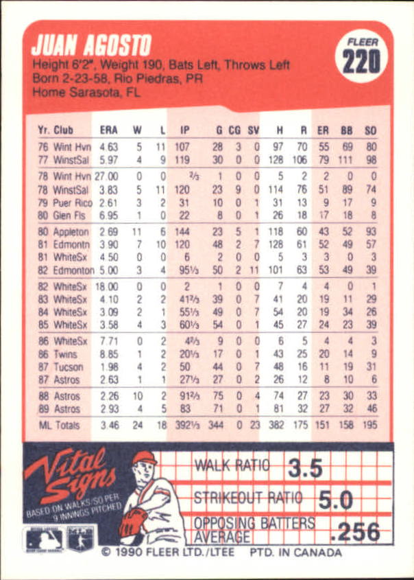 A4432- 1990 Fleer Canadian Baseball Card #s 1-250 -You Pick- 15+ FREE US SHIP - Picture 147 of 173